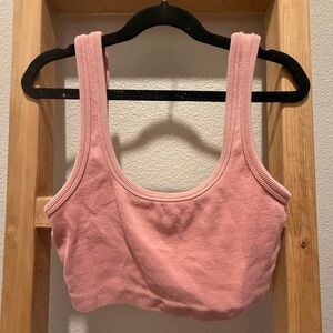 ZARA Ribbed Bralette – Size Small